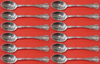 French Provincial by Towle Sterling Silver Demitasse Spoon Set 12 pieces 4 1/4"