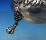 Scottish Sterling Silver Salt Dip Master Footed w/Lion Paw Feet and Mane (#6028)