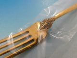 Grande Baroque Gold Wallace Sterling Silver Flatware Set Service 35 pcs Vermeil