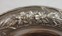 Repousse by Kirk Sterling Silver Compote #436F 3" Tall x 6 1/4" Diameter (#3000)