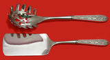 Corsage by Stieff Sterling Silver Italian Pasta Server Set 2pc HHWS Custom Made