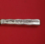 Lap Over Edge Acid Etched by Tiffany Sterling Silver Breakfast Knife GW w/ Pansy