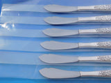 Contessina by Towle Sterling Silver Trout Knife Set 6pc HHWS  Custom Made 7 3/4"