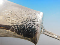Chrysanthemum by Tiffany and Co Sterling Silver Fish Server Plain Blade 12 1/4"
