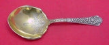 Cluny by Gorham Sterling Silver Pudding Spoon Gold Washed Brite-Cut 8 3/4"