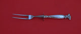 Romance of the Sea by Wallace Sterling Silver Steak Carving Fork HHWS 9 3/4"