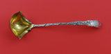 Chrysanthemum Vermeil by Tiffany and Co Sterling Sauce Ladle GW double spout 7"