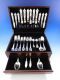 Cannon Handle by Boin-Taburet French 950 Silver Flatware Set Service Paris 54 pc