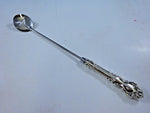 SPANISH BAROQUE BY REED AND BARTON STERLING SILVER MARTINI SPOON WS CUSTOM 11.5"