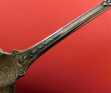 Montezuma by Shiebler Sterling Silver Punch Ladle GW Bright-Cut 14" Serving