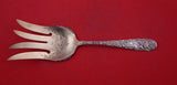Repousse by Hennegan and Bates Sterling Buffet Fork light GW BC flowers 8 1/4"