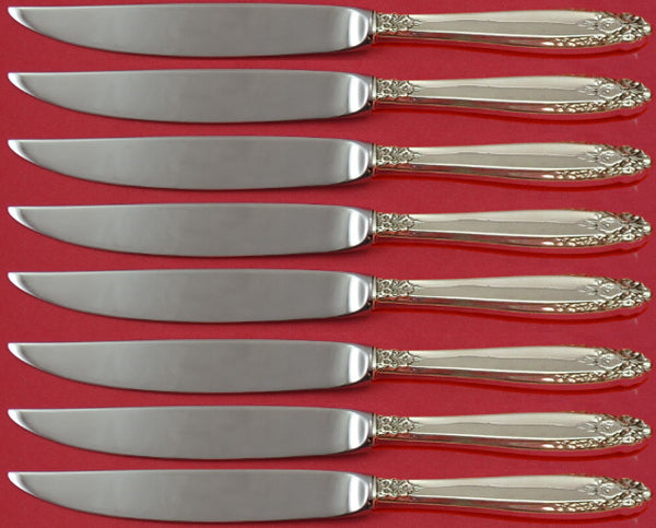 Prelude by International Sterling Silver Steak Knife Set 8pc Not Serr Custom