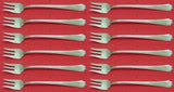 Fairfax by Durgin-Gorham Sterling Silver Cocktail Fork Set 12 pieces 5 1/2"