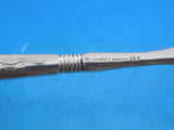 Greek Handle by Tiffany & Co. Sterling Silver Melon Fork 6" w/Raised Leaves
