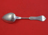 Saxon Stag by Duhme Coin Silver Coffee Spoon Fancy BC Pointed Twisted 5 7/8"