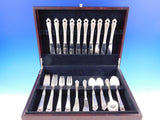 Danish Crown by Frigast Denmark Sterling Silver Flatware Set 10 Service 60 Pcs