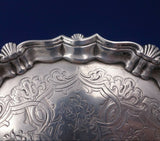 John Robinson III English Georgian Sterling Silver Business Card Tray 6.25" 5246