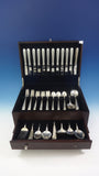 Silver Flutes by Towle Sterling Silver Flatware Set For 12 Service 79 Pieces