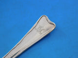 Lap Over Acid Etched by Tiffany Sterling Bouillon Soup Spoon Buffalo Grass 5 1/4