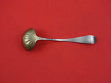 Clifton Eng by Towle Sterling Silver Sauce Ladle GW w/ clover in bowl 6 1/2"