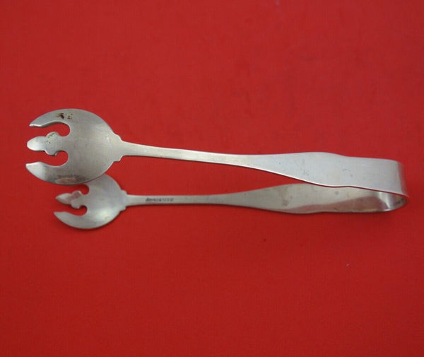 Simplicity by International Sterling Silver Ice Tong 6"