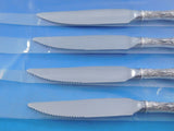 Virginiana by Gorham Sterling Silver Steak Knife Set 4pc HHWS Custom 8 1/2"