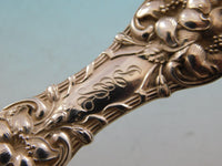 Old Orange Blossom by Alvin Sterling Silver Tomato Server Pierced w/ Blossoms