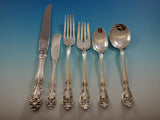 Chateau Rose by Alvin Sterling Silver Flatware Set For 8 Service 48 Pieces