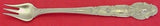Renaissance by Tiffany and Co Sterling Silver Cocktail Fork Figural 6"