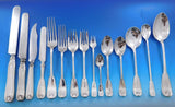 Palm by Tiffany & Co Sterling Silver Flatware Service for 12 Set 197 pcs Dinner