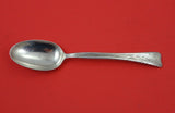 Lap Over Edge Acid Etched By Tiffany Sterling Teaspoon w/ easter lily 6"