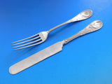 Japanese by Tiffany and Co Sterling Silver Junior Set 2pc Knife Fork Mono "Guy"