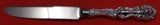 Lion By Frank Smith Wallace Sterling Silver Place Knife French 9"