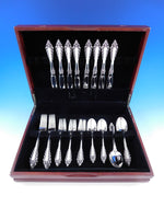 Florentine Scroll by Lunt Sterling Silver Flatware Set for 8 Service 40 pieces