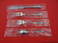 Sea Sculpture by Gorham Sterling Silver Place Size Place Setting(s) 4-Piece