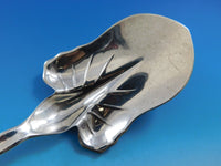 Lap Over Edge Acid Etched by Tiffany Sterling Silver Spade Server Bleeding Heart