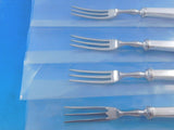Eighteen Ten 1810 by International Sterling Silver Fruit Fork Set 4pc Custom 6"