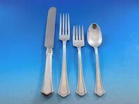 Madison by Wallace Sterling Silver Flatware Set for 12 Service 77 pcs