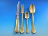 Richelieu Vermeil by Puiforcat French Sterling Silver Flatware Set Service 40 pc