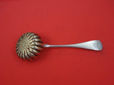 King William Engraved by Tiffany and Co Sterling Pea Spoon GW fluted 8 1/4"