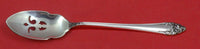Fragrance by Reed and Barton Sterling Silver Olive Spoon Pierced 5 3/4" Custom