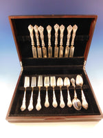 Violet by Whiting Sterling Silver Flatware Set For 8 Service 40 Pieces