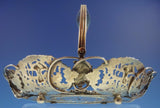 Theodore Starr Sterling Silver Basket with Cherubs and Grapes #2302 (#1430)