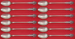 La Scala by Gorham Sterling Silver Iced Tea Spoon Set 12 pieces 7 3/4"