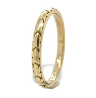 18k Yellow Gold Wedding Band Ring Size 10.25 Jewelry (#J7278)