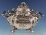Chrysanthemum by Tiffany and Co Sterling Silver Tea Set 5pc (#8855) Beautiful!