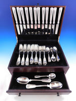 Shell and Thread by Tiffany Sterling Silver Flatware Set 12 Service 63 pc Dinner