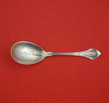 Angelo by Wood and Hughes Sterling Silver Preserve Spoon Bright-Cut 6 3/8"