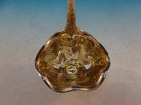 Lap Over Edge Applied by Tiffany & Co. Sterling Sauce Ladle Leaves & Bug 7 1/8"