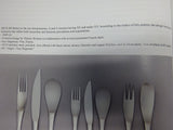 XY by Guy Degrenne Stainless Steel Flatware set 81 pcs Modern IN BOOK Modern